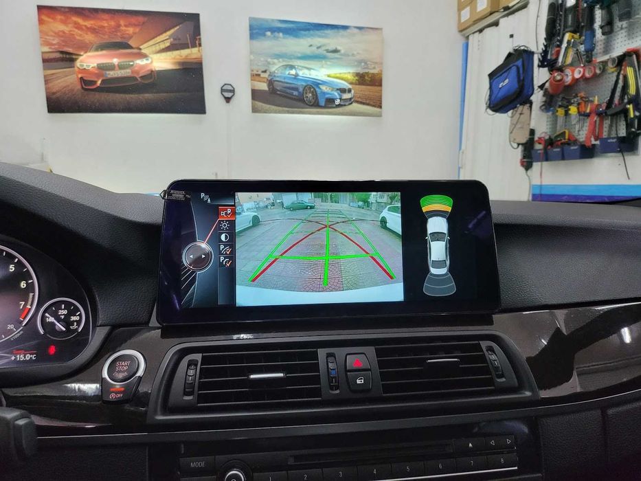 Навигация с ANDROID 14 8GB RAM 128GB HDD BMW F10 F11 БМВ Ф10 Ф11 CIC NBT + Apple Carplay