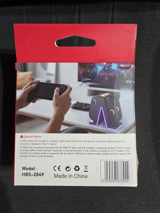 Stand incarcator Nintendo Switch 2