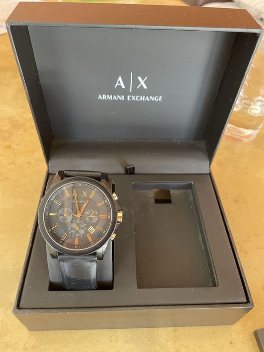 Часовник Armani Exchange Outerbanks AX7105 Черен
