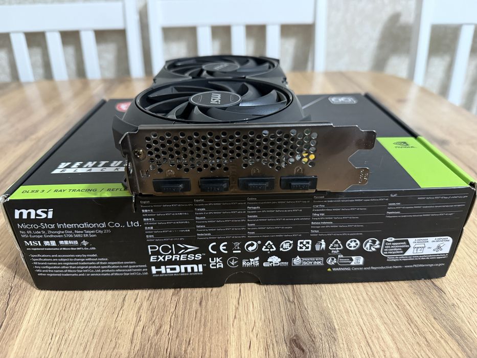 Продам MSI GeForce RTX 4060