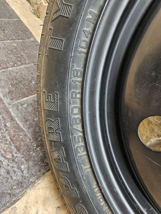 Резервна гума тип патерица, за BMW F10/11