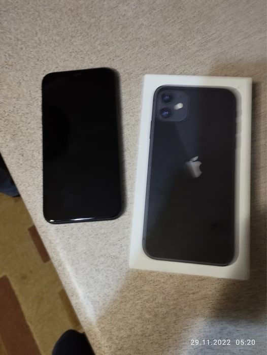 Айфон 11 черный 128г