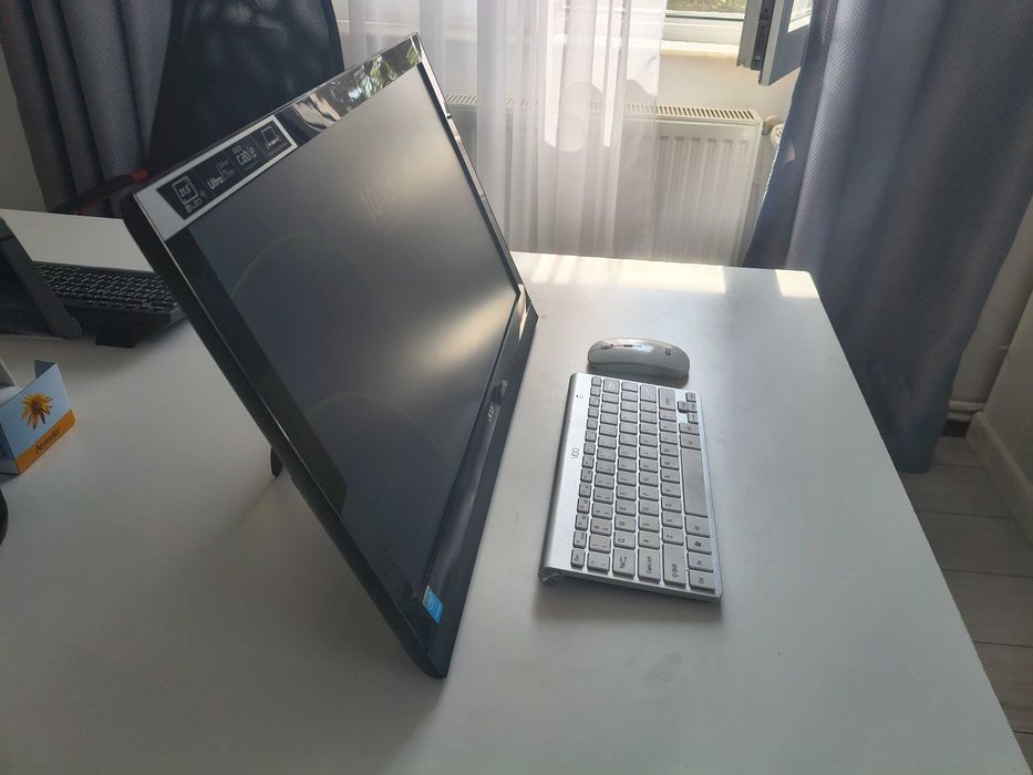 KIT tastatura slim+mouse wireless alb