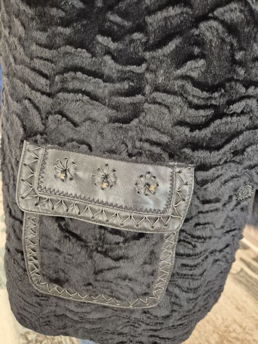 Полушубок натуральный мех