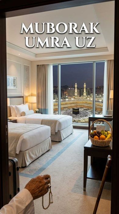 Centrum Holidays Umra Muborak Yangiyo'l Hafta Reys Muborak Umra Paket