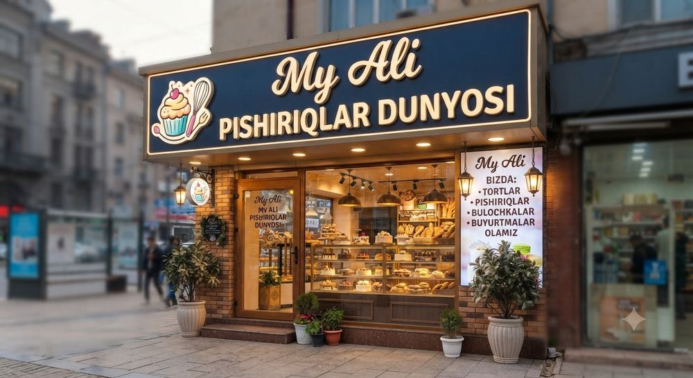 Tashqi reklama| Poligrafiya.Bo'rtma harflar va boshqa xizmatlar mavjud