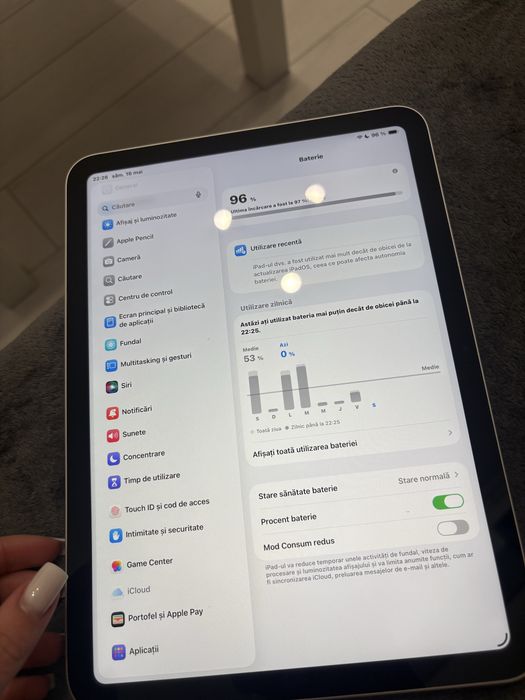 Ipad A16 128 GB silver