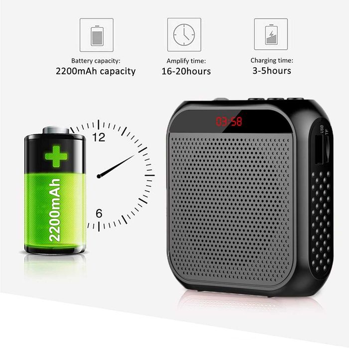 Преносим гласов усилвател YCWF