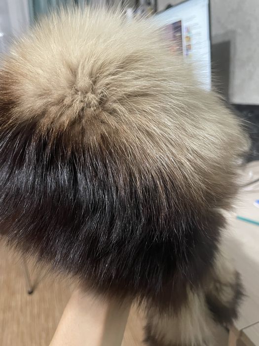 Шапка чернобурка