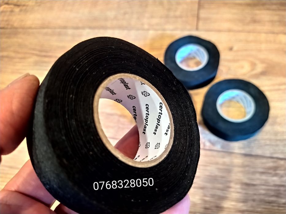 Bandă izolatoare textilă certoplast 25 mm x 20 mm