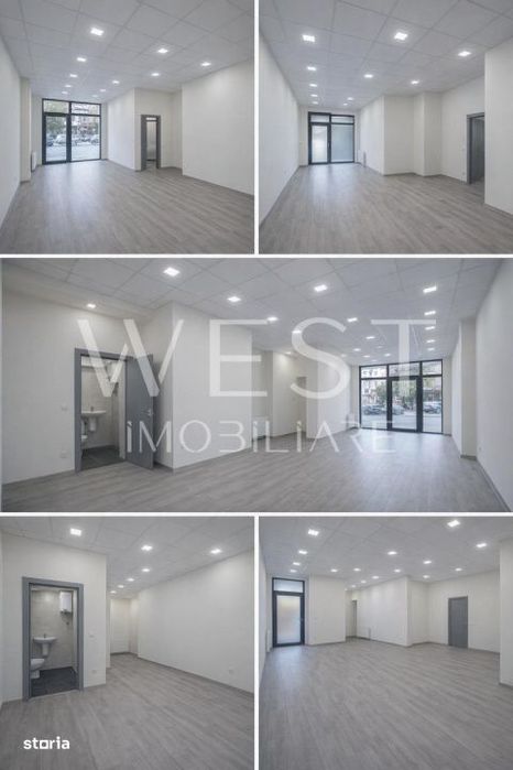 Spatiu comercial de inchiriat l vad bun l vitrina l Calea Floresti