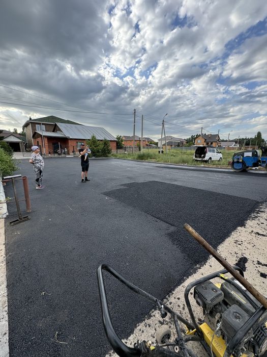 Асфальтирование Асфальт Укладка асфальта