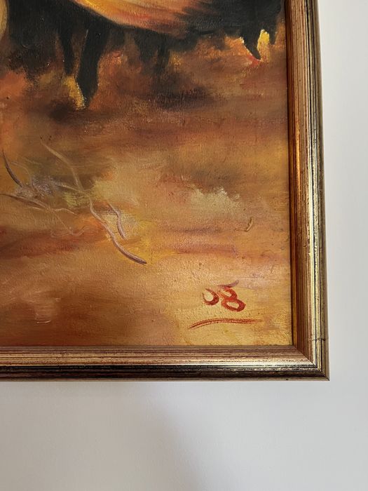 Маслена картина платно канава