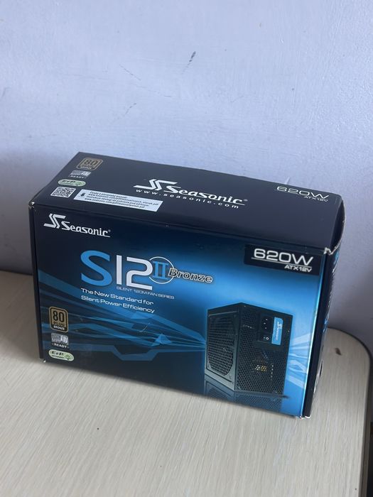 Sursa PC Calculator Computer Seasonic P12 II 80+ Bronze 620w NOUĂ