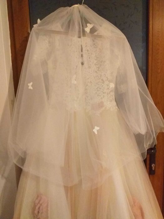 Rochie mireasa + voal Chotronette
