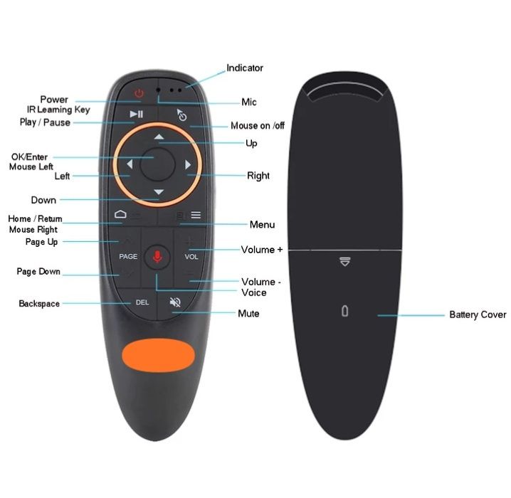 Air Remote Mouse G10 / Аэро мышь с микрофоном