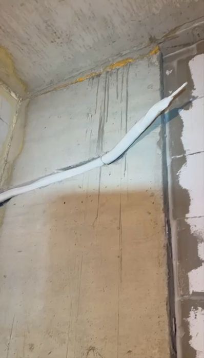 установка кондиционера 1 -2 этап