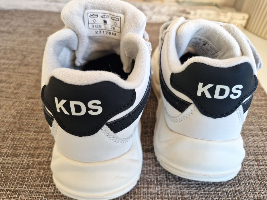 Adidași albi copii KDS - mărimea 29