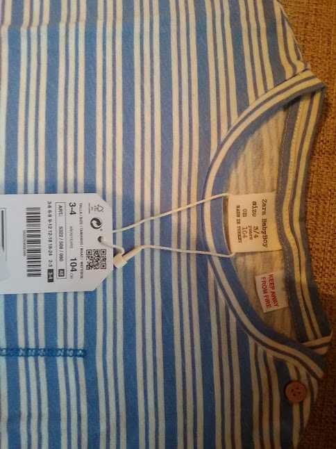 2 тениски Zara 3-4 г.