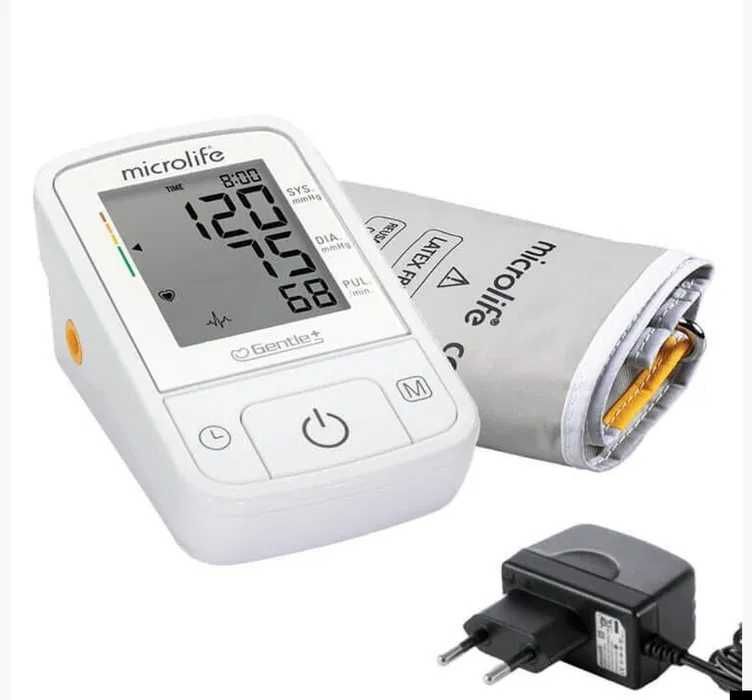 Апарат за кръвно Microlife Gentle+ BP с батерии