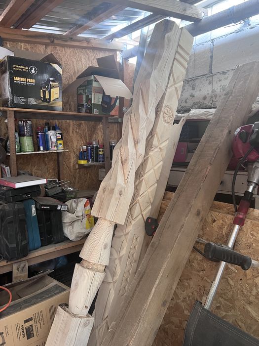 Stâlpi lemn pentru foișoare,terase