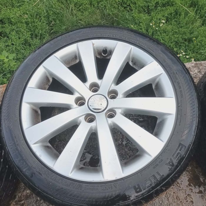 Jante+cauciucuri R17 Passat b6, stare foarte buna