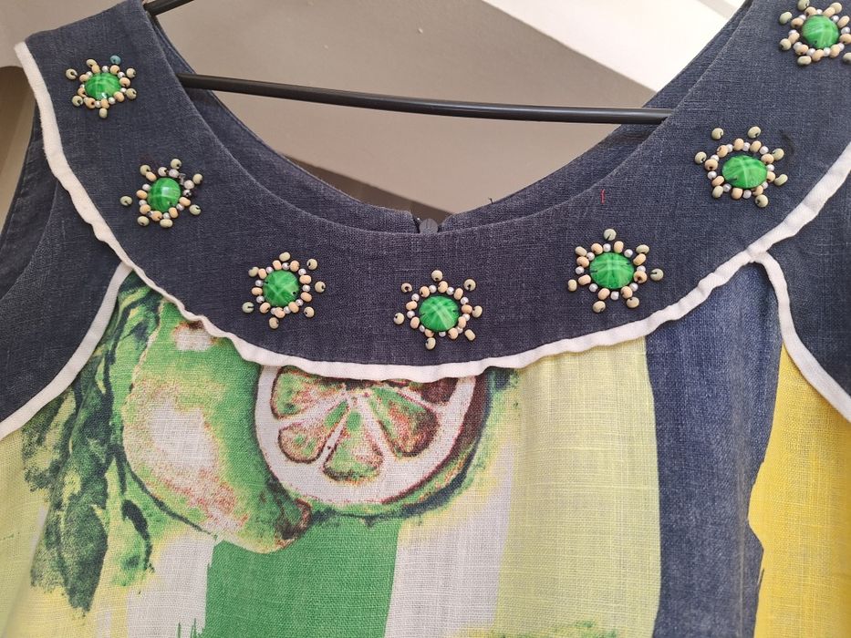 Rochie de in cu fermoar la spate