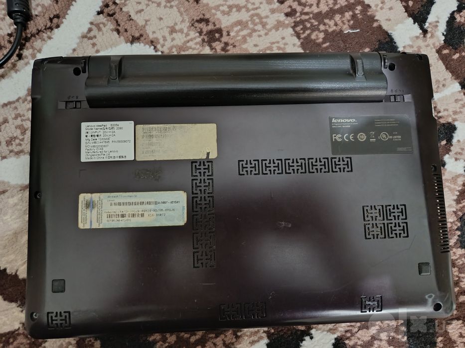 Lenovo S200s netbook — SSD 128GB / 6GB RAM / O'qish va ish uchun