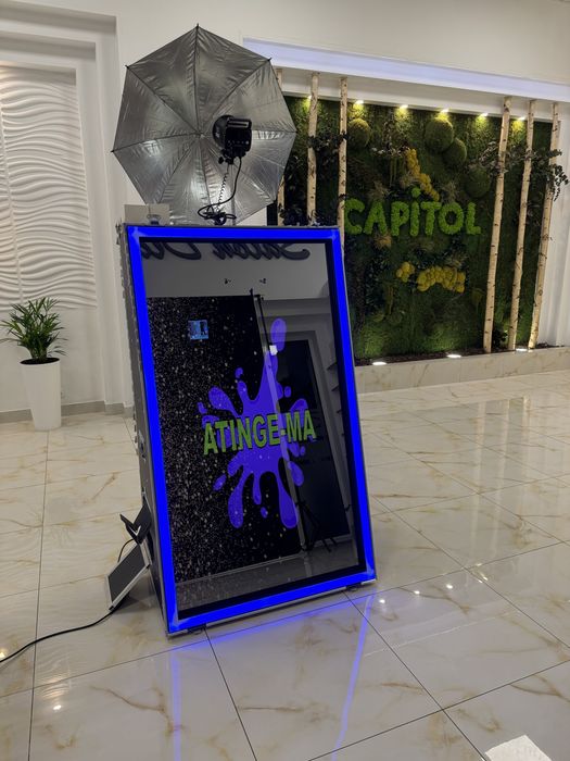 Cabina foto oglinda foto Fum greu /Platforma 360 Baloane cu fum