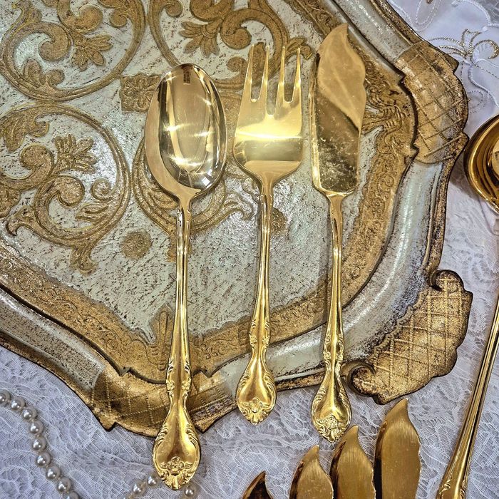 Позлатени прибори Solingen 23/24 карата