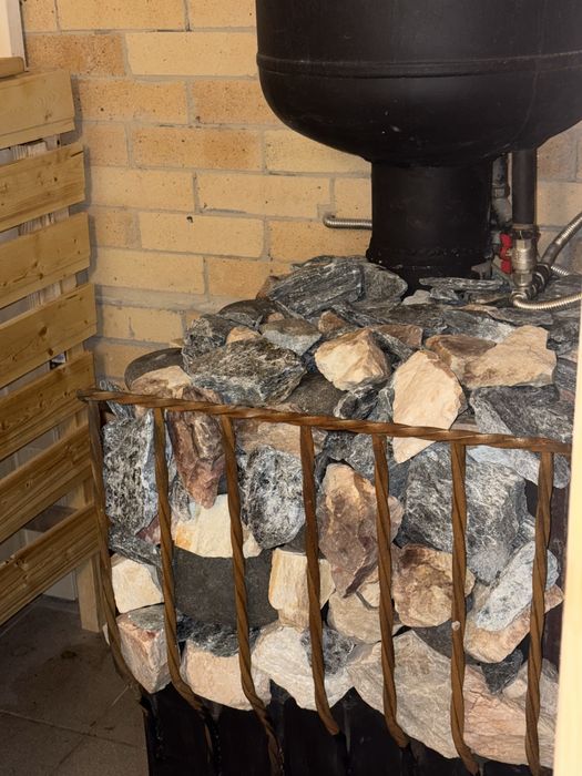 Баня на дровах , новая