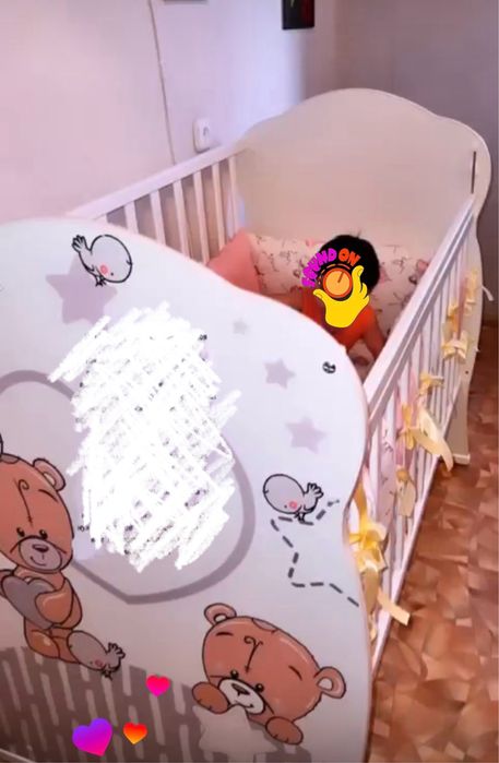 Продам кроватку детскую