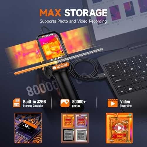 Нова Инфрачервена термокамера FOXWELL 2D/3D PC анализ лазер LED IP54