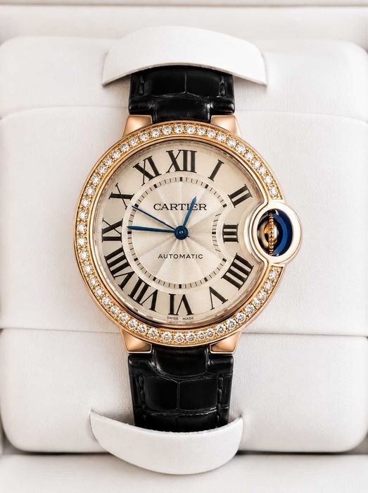 Продавам дамски часовник Cartier Ballon Bleu 34 мм