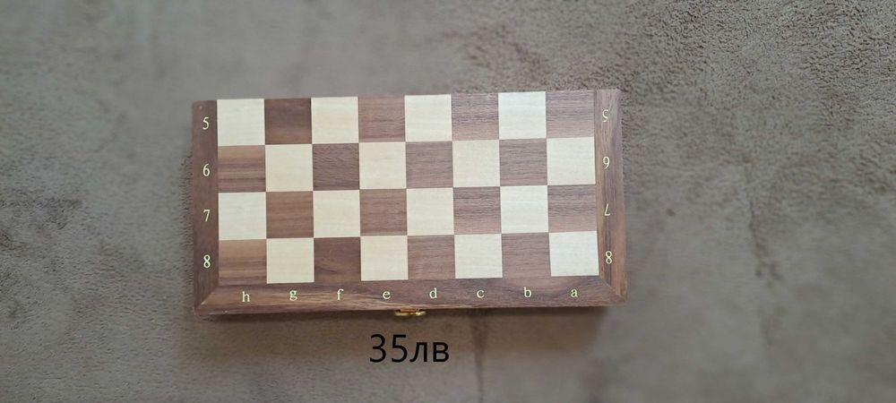 Дървен шах Goki, нов
