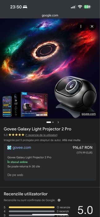 Govee Galaxy Light Projector 2 Pro
