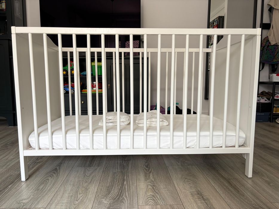 Patut bebe ikea alb SMAGORA