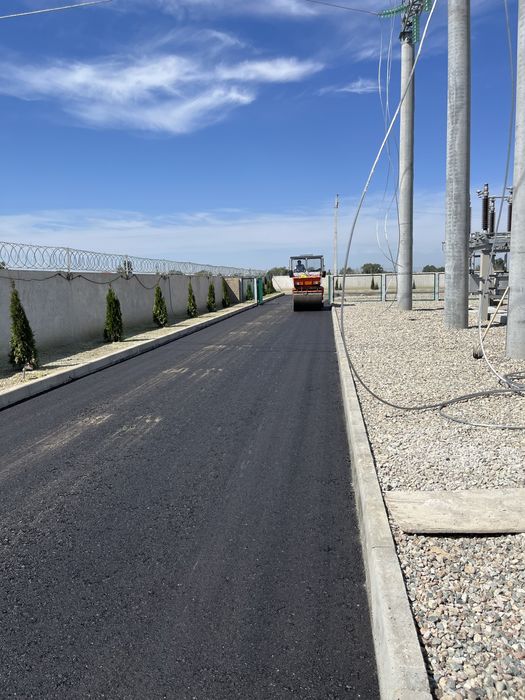 Асфальтирование Укладка асфальта Асфальт