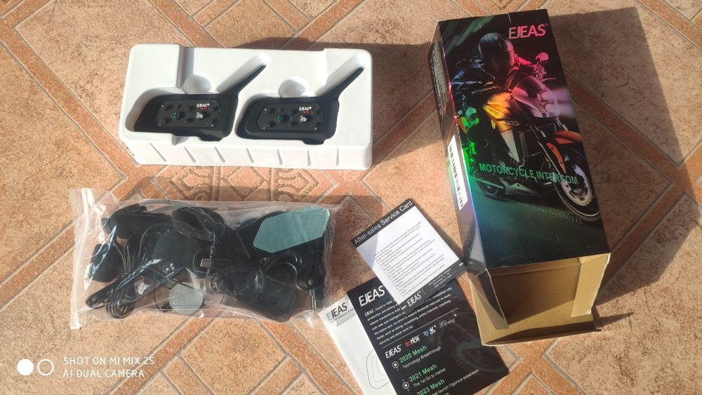 Intercom Ejeas V6 PRO+ moto ATV sistem comunicatie
