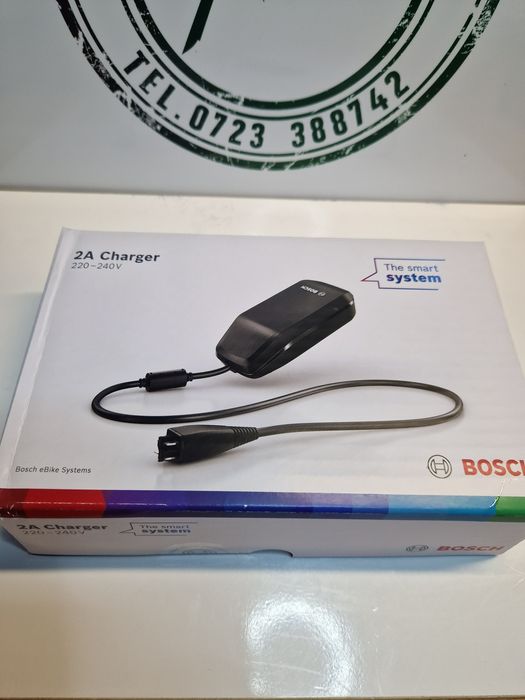 Incarcator ebike Bosch Smart System 2A, nou, fact si garantie