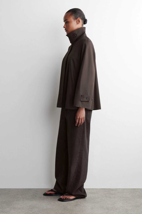 jachetă trench COS A-LINE, maro, XS, nepurtată