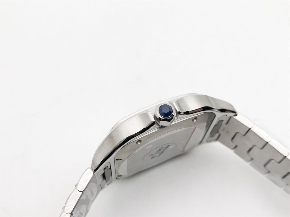 Cartier Santos de Cartier 40mm кафяв циферблат стомана автоматичен - QC снимки