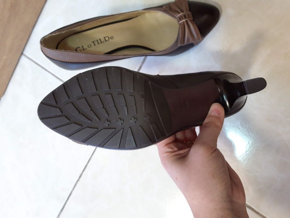 Туфли кожаные новые