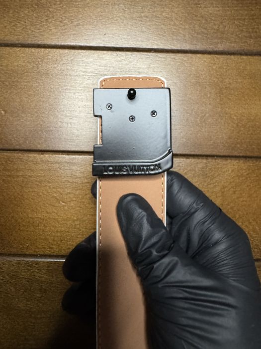 Curea LV Carouri Alba Catarama Neagra 110cm