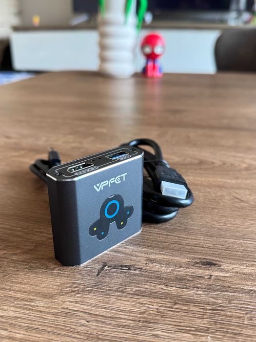 VPFET HDMI Splitter 1x2 – адаптер за два монитора