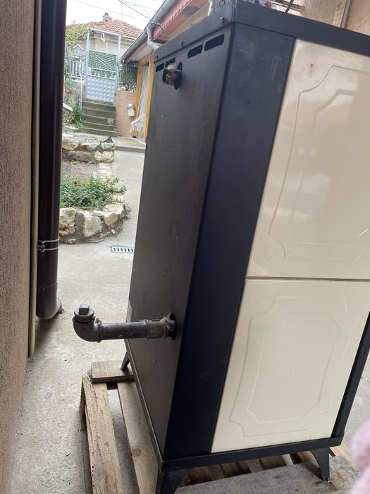 Печка с водна риза тип камина 18 + 5 kw