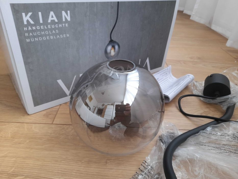 Лампа за таван висяща, дизайнерски абажур KIAN VISIONA