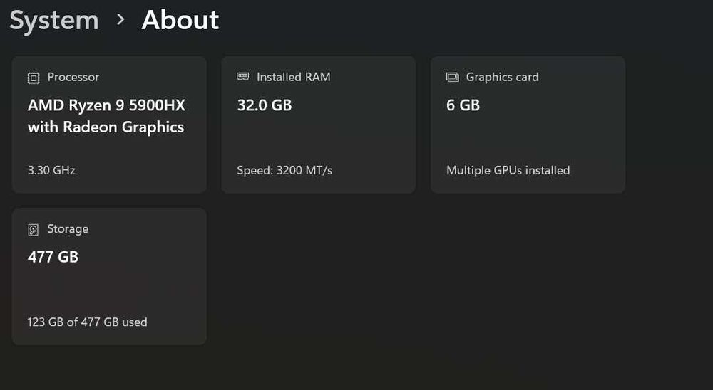 ASUS ROG Strix G15 G513 - Ryzen 9 5900HX | RTX 3060 | 32GB RAM | Ecran 2K