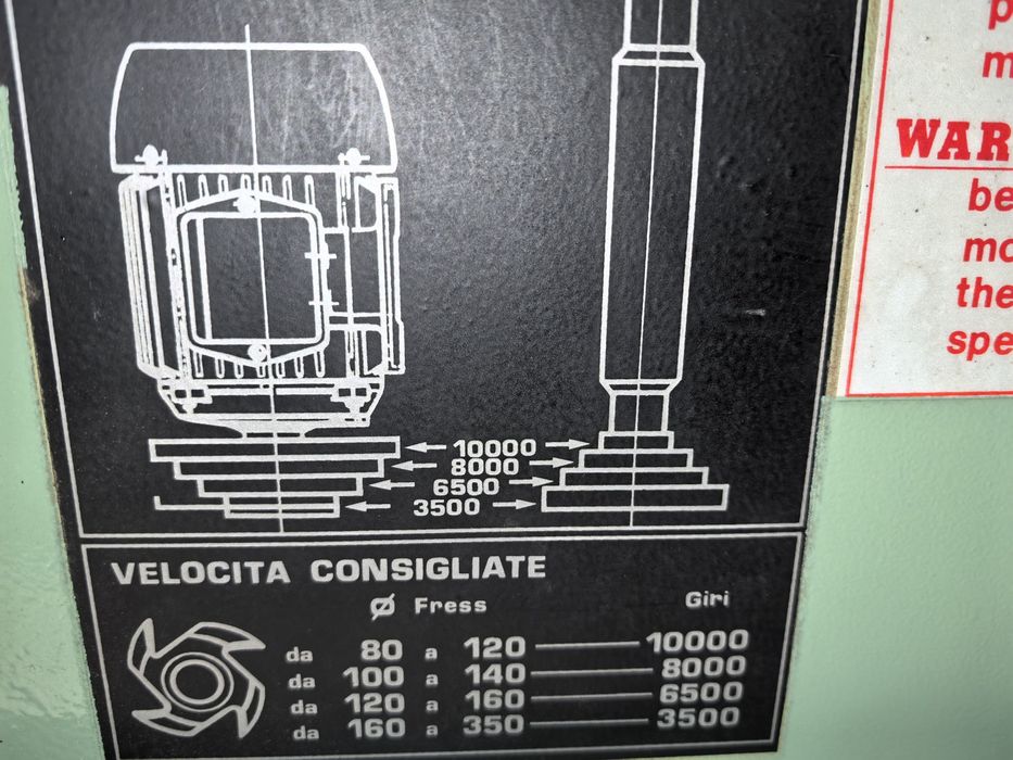 Фреза с карета 4 вд об, мт 4кв с ел спирачка