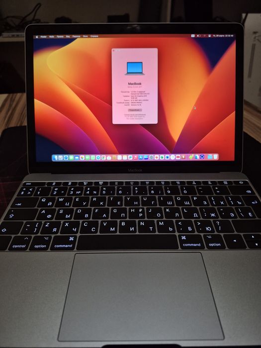 Mackbook Air Retina 2017 года Core M3